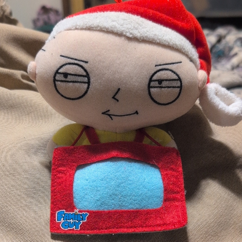 Family Guy Stewie Plush Toy with Red Hat